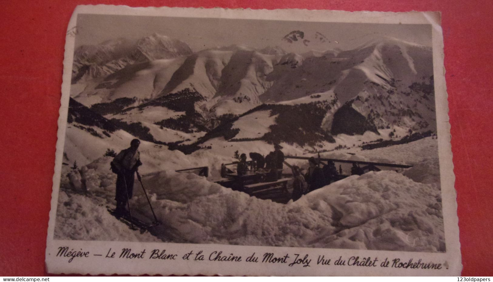 MEGEVE VUE DU CHALET DE ROCHEBRUNE - Megève