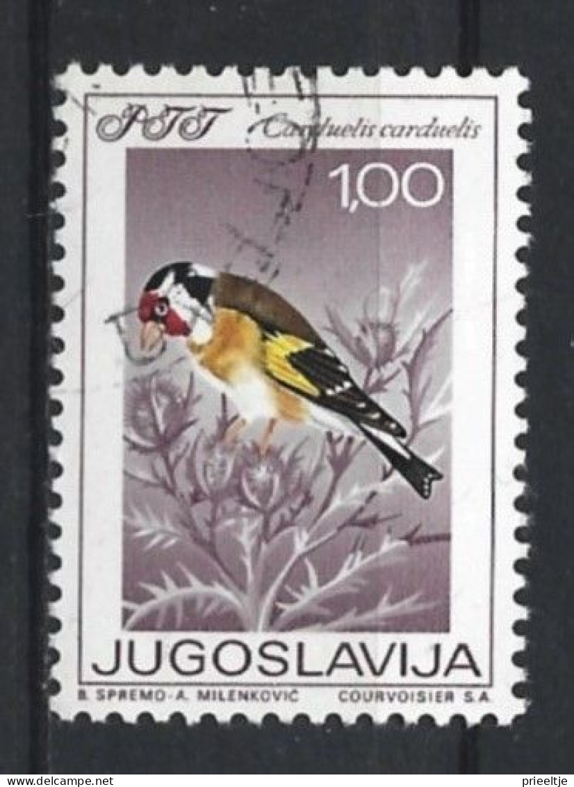 Yugoslavia 1968 Birds Y.T. 1178 (0) - Usati