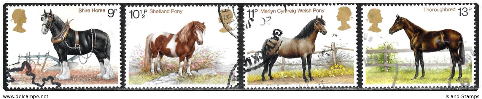 1978 Horses Fine Used Hrd3aa - Used Stamps