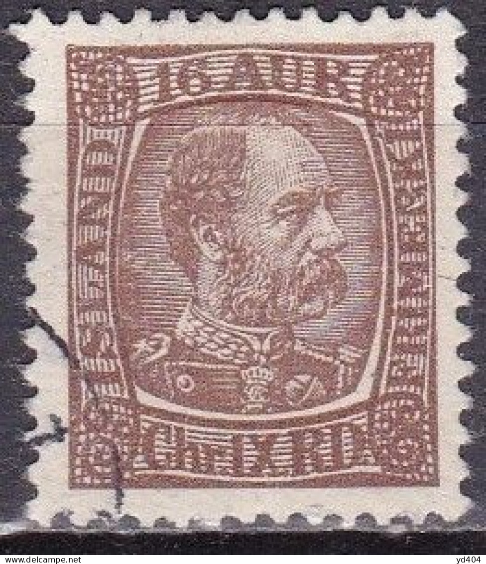 IS006D – ISLANDE – ICELAND – 1902 – KING CHRISTIAN IX - SG # 48 USED 13 € - Gebraucht