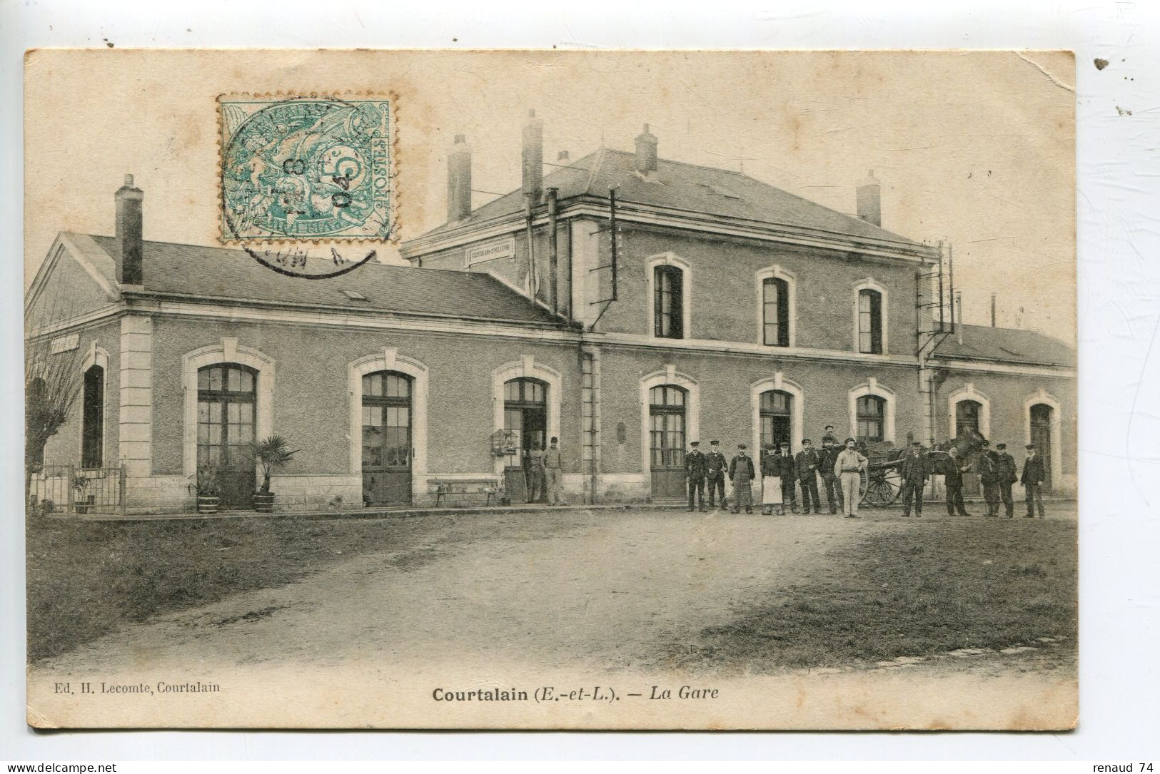 Courtalain Gare Eure Et Loir - Courtalain