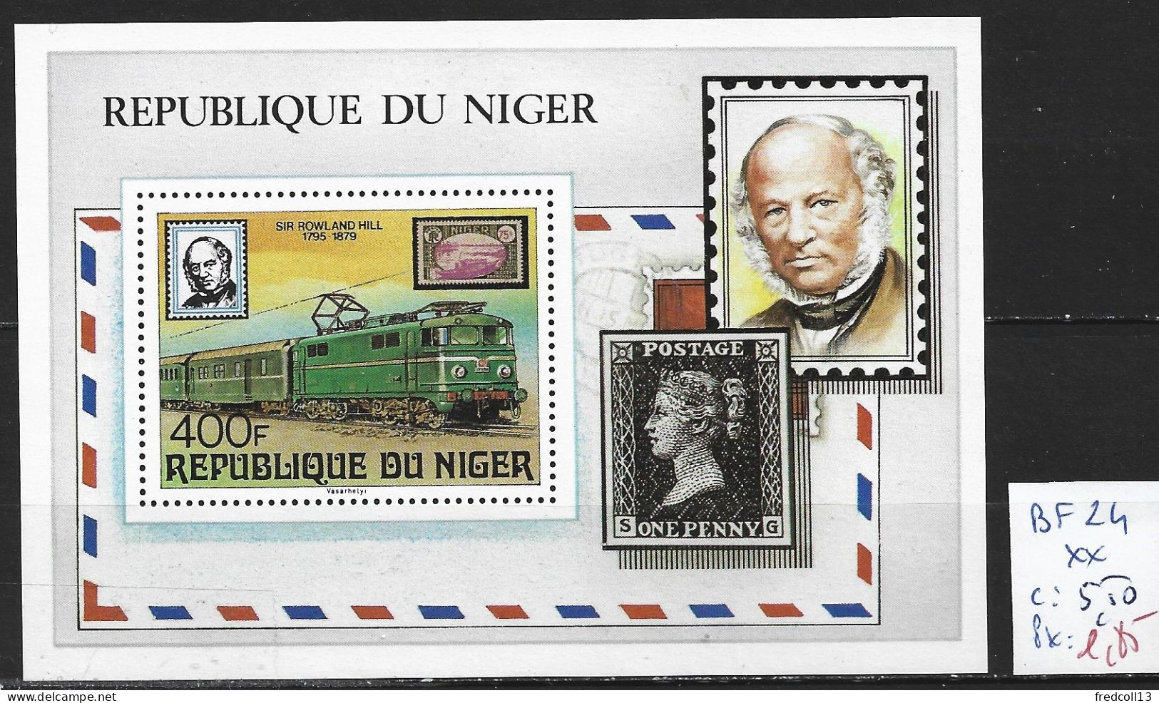 NIGER BF 24 ** Côte 5.50 € - Rowland Hill