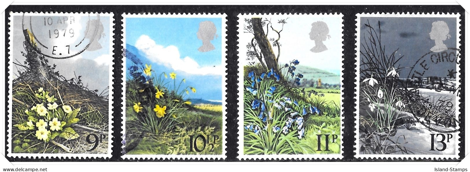 1979 Flowers Fine Used Hrd3aa - Used Stamps