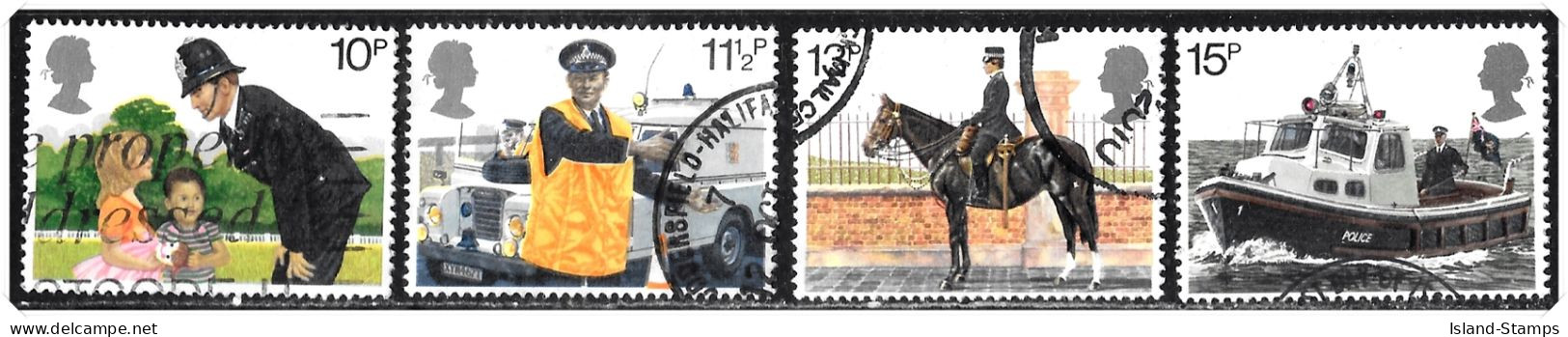 1979 Police (2) Fine Used Hrd3aa - Used Stamps