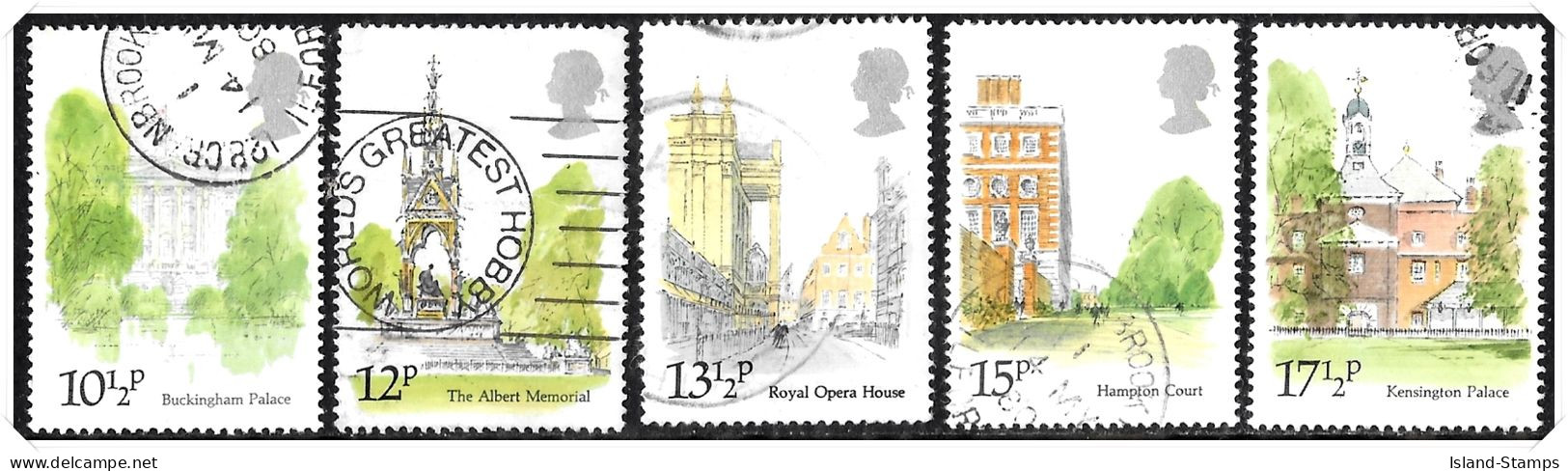 1980 London Landmarks Fine Used Hrd3aa - Usati