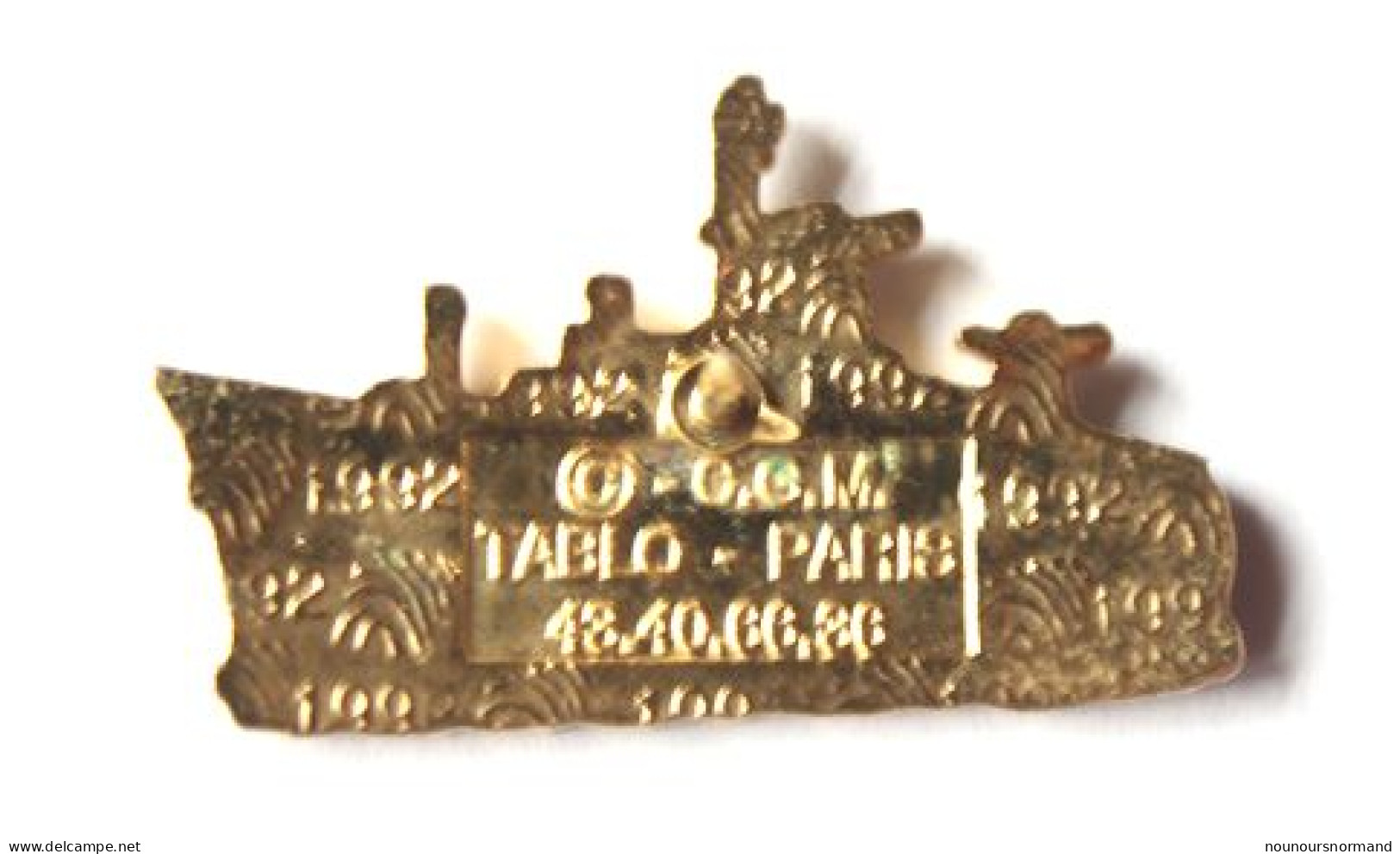 Superbe Pin's Paquebot FRANCE - Compagnie CGM - Tablo - N141 - Bateaux