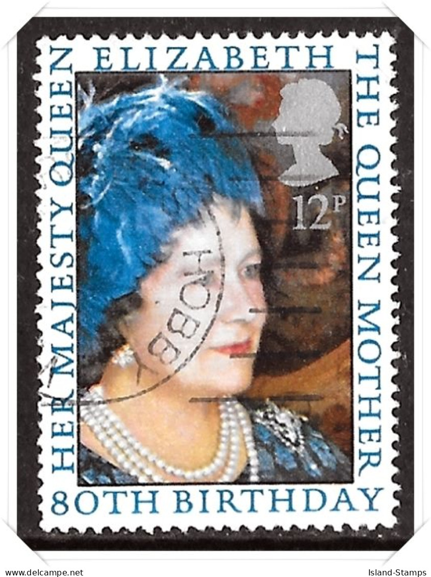 1980 Queen Mother Fine Used Hrd3aa - Gebruikt