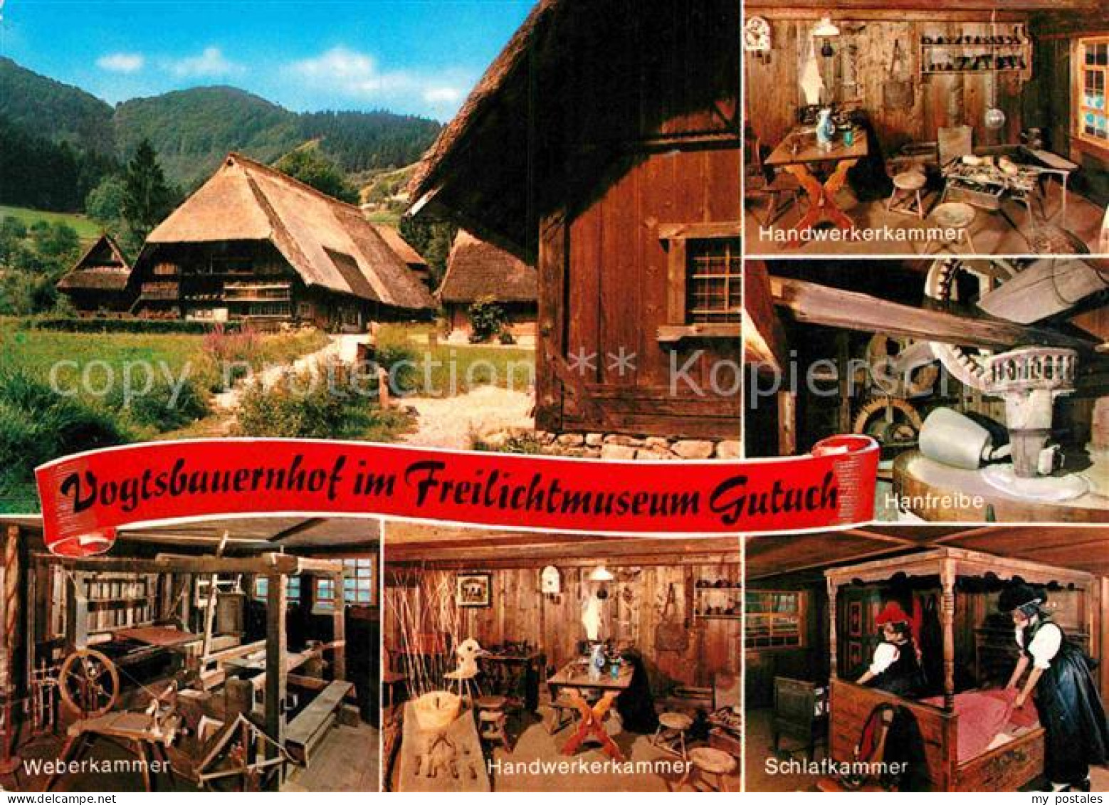 72910042 Gutach Breisgau Schwarzwaelder Freilichtmuseum Vogtsbauernhof Gutach Br - Gutach (Breisgau)