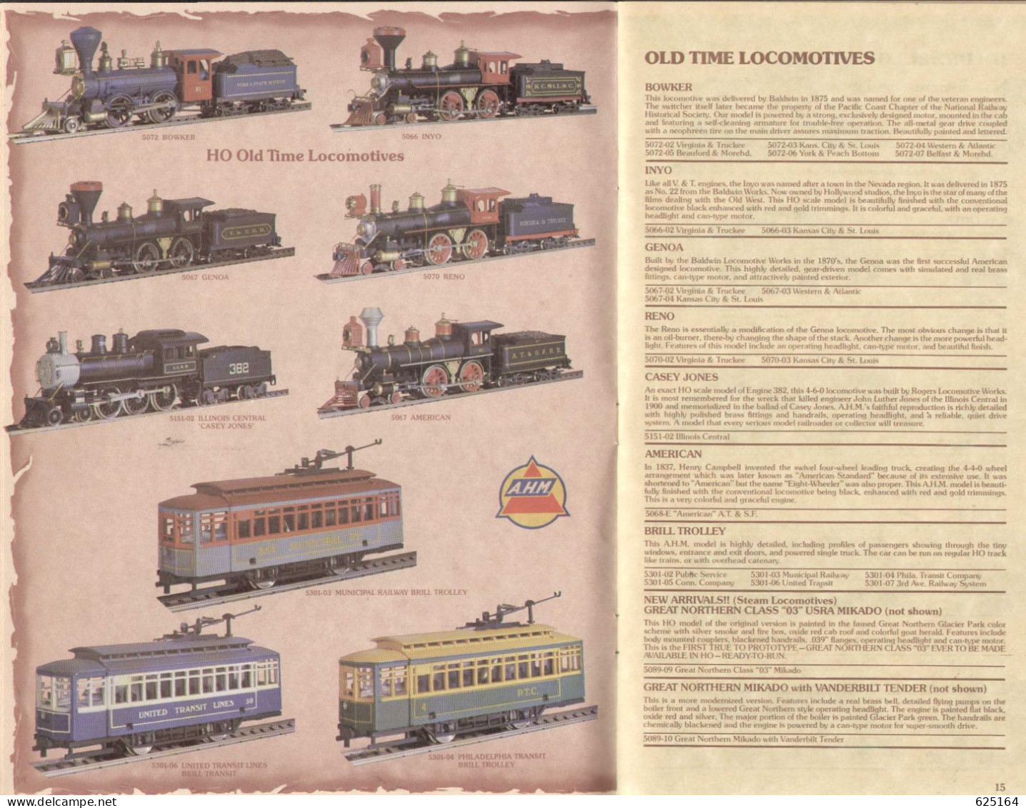 Catalogue AHM 1993 Associated Hobby Manufacturers Pocher Automobiles Cannons - Englisch