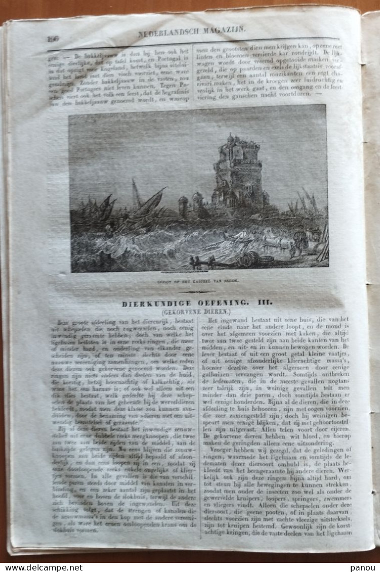 NEDERLANDSCH MAGAZIJN 1842. TANGER TANGIER MOROCCO MAROC. LISSABON Belém, Lisbon PORTUGAL - Other & Unclassified