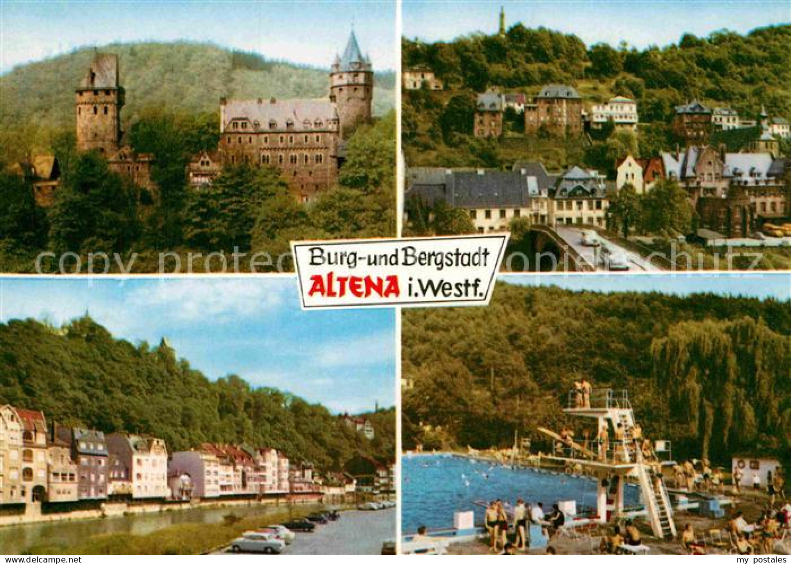 72908092 Altena Lenne Burg Schwimmbad  Altena - Altena