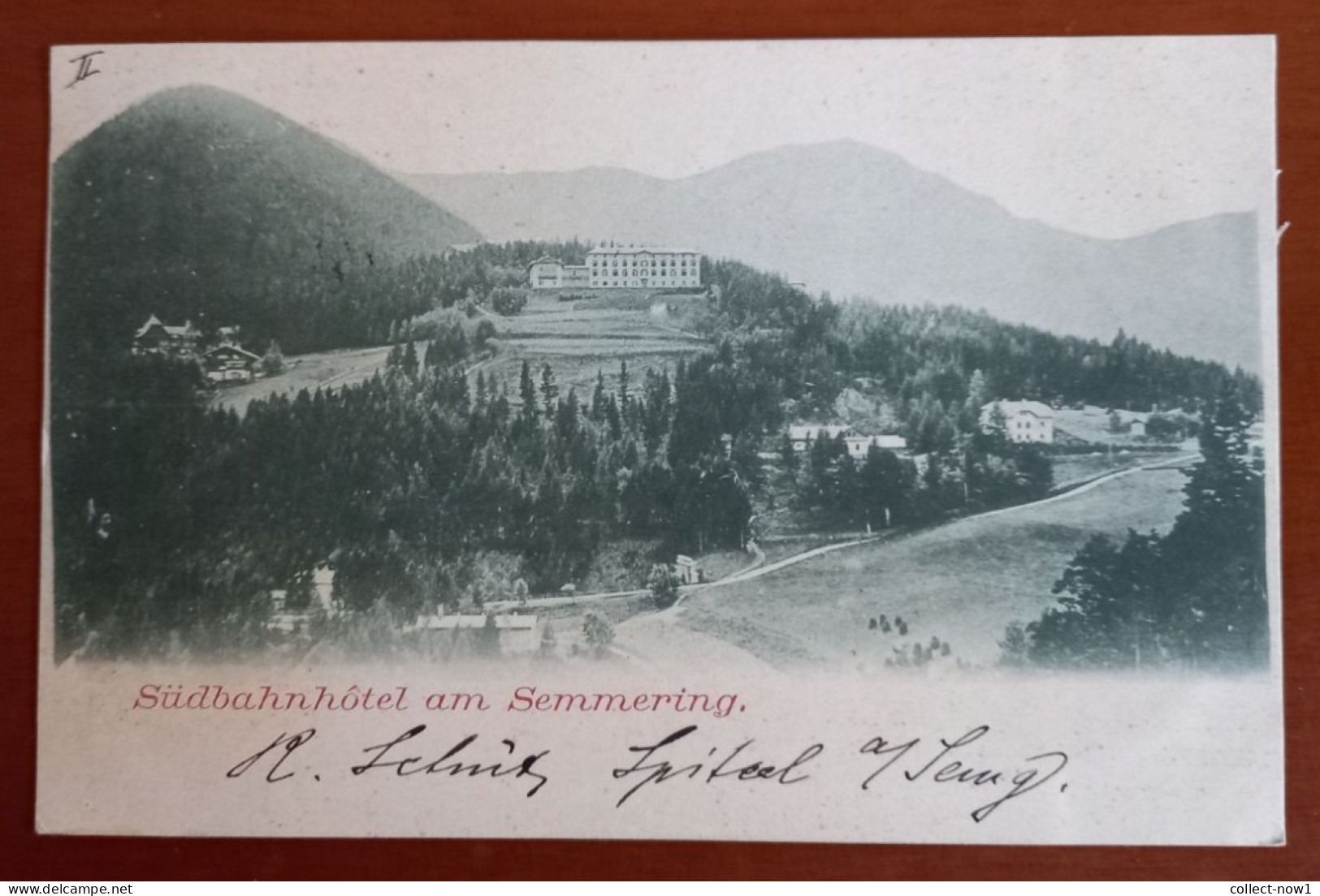 #6 AUSTRIA   Semmering Sudbahnhotel- Sent To Keuprulu 1898 - Ottoman Turkey - Semmering