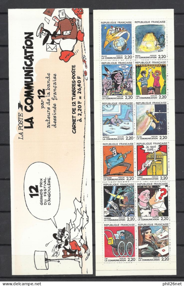 France Carnet N° BC 2515 Bande Dessinée  Neufs  * * TB Jamais Plié  Voir  Scans Soldé Au Prix De La Poste En 1988 ! ! ! - Commemorrativi