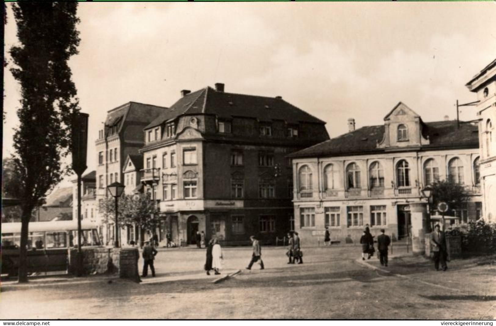 ! 1963 DDR Ansichtskarte Eisenberg In Thüringen, Platz Der Republik - Eisenberg