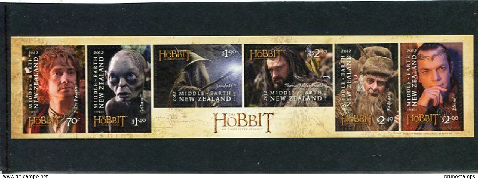 NEW ZEALAND - 2012  THE HOBBIT  SELF ADHESIVE  SHEETLET  MINT NH - Neufs