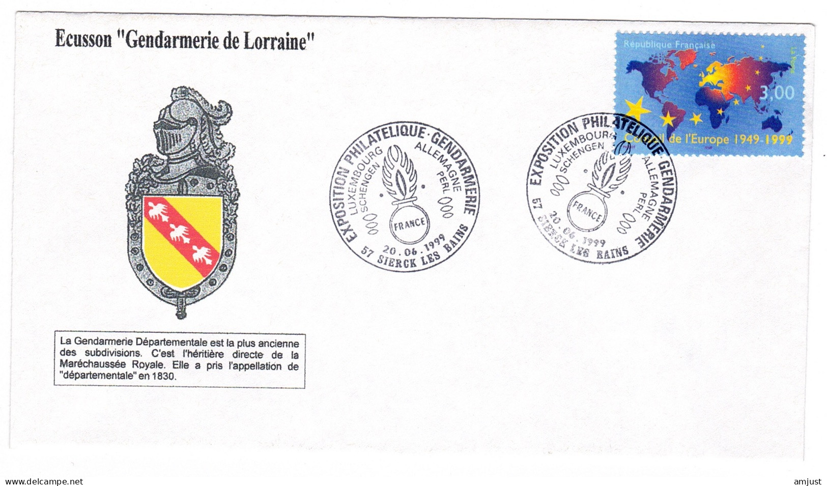 Police // Ecusson "Gendarmerie De Lorraine" - Police - Gendarmerie