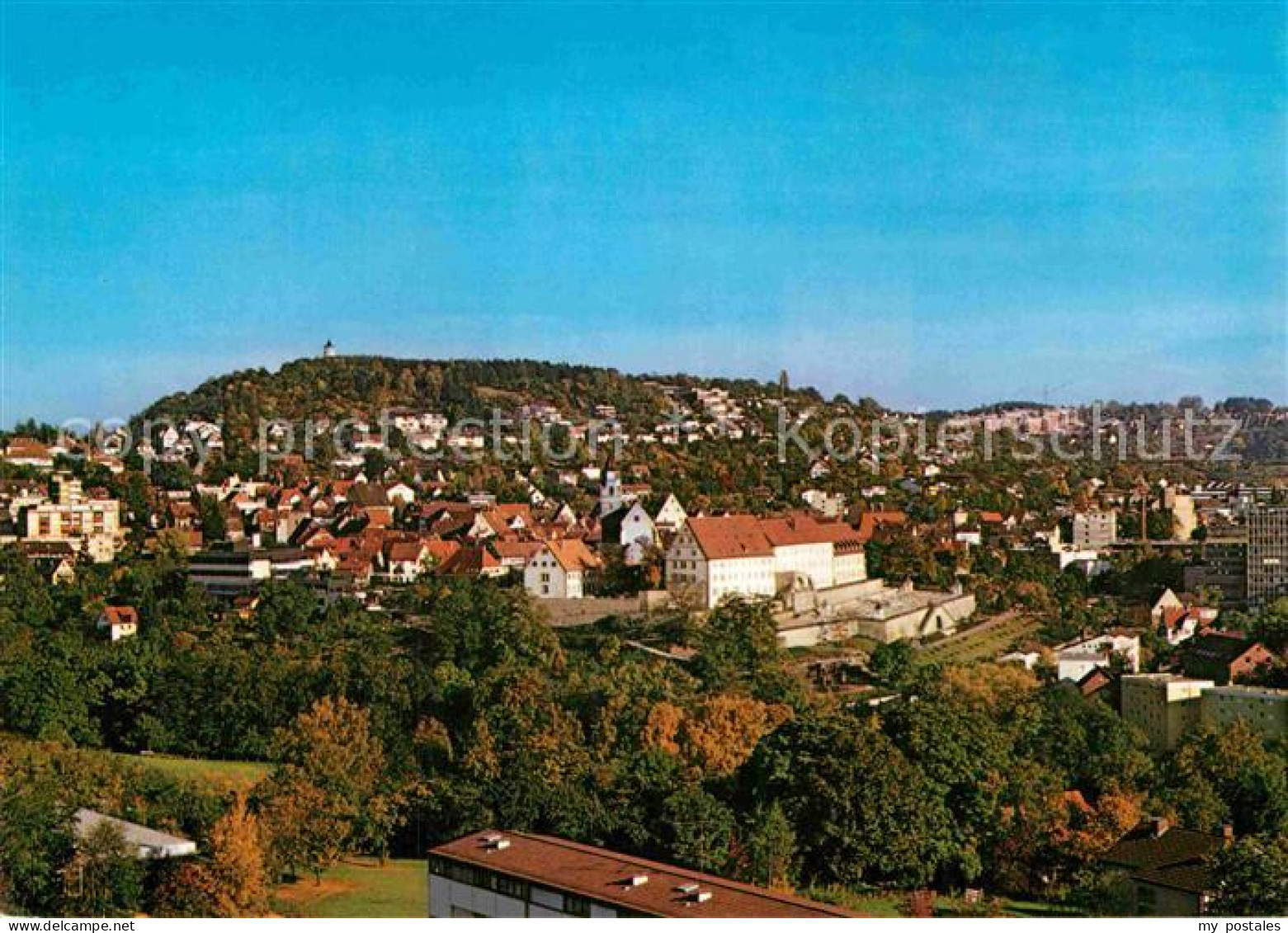 72905717 Leonberg Wuerttemberg Alte Stadt Mit Engelberg Leonberg Wuerttemberg - Leonberg