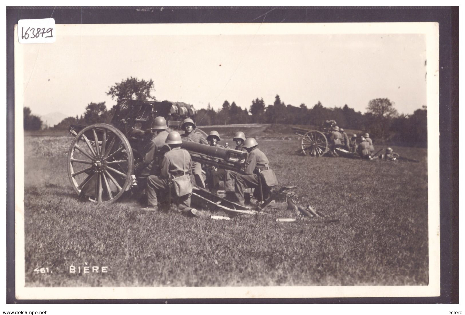 DISTRICT D'AUBONNE - BIERE - ARMEE SUISSE - MILITAIRE - TB - Bière