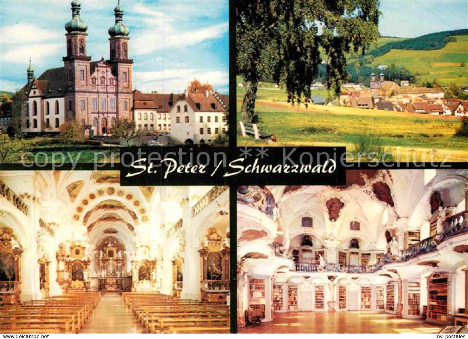 72905443 St Peter Schwarzwald Seminar Pfarrkirche  St. Peter - St. Peter