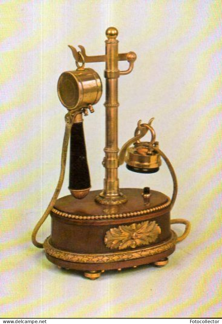Cpm Collection Historique Des Telecom N°31 : Poste Picard Lebas De Luxe 1913 (téléphone) - Telefoontechniek