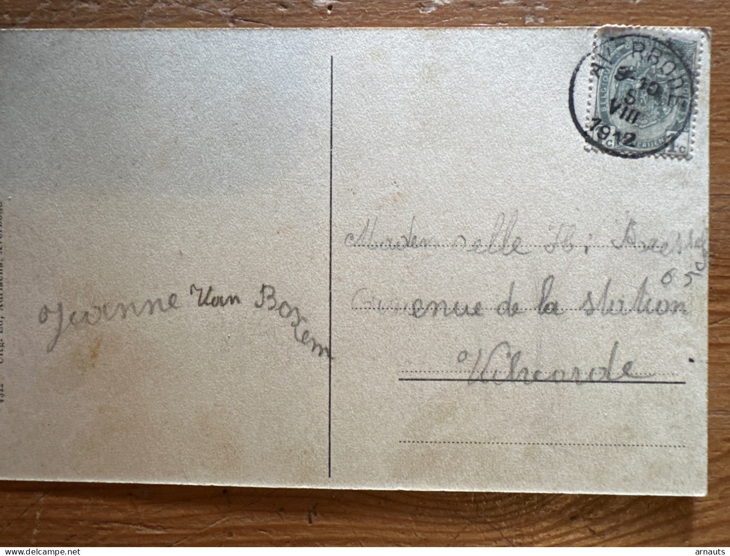 Averbode Beeld Van OLV Van H.Hart 1912 Verstuurd Naar Vilvoorde Scherpenheuvel-Zichem - Aarschot