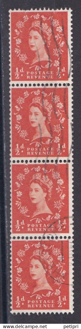 Grande Bretagne - 1952 - 1971 -  Elisabeth II -  Y&T N °  262   Oblitéré - Usados