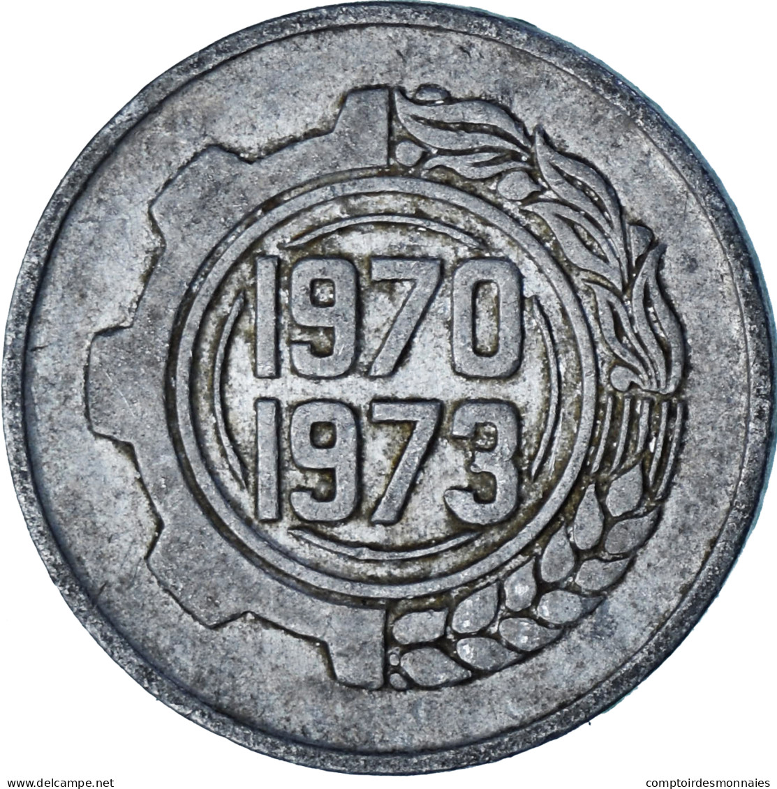 Algérie, 5 Centimes, 1970-1973 - Algerien