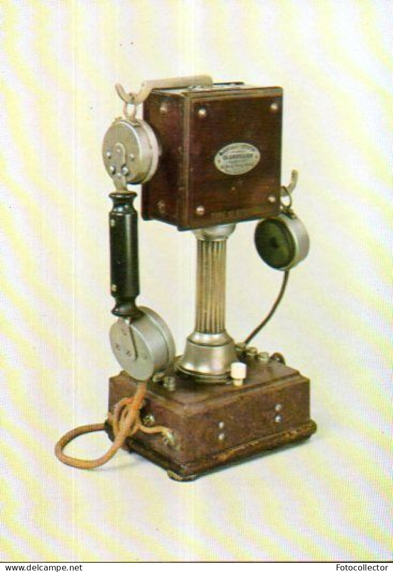 Cpm Collection Historique Des Telecom N°33 : Poste Mobile Eurieult Type 10 1917 (téléphone) - Telefoontechniek