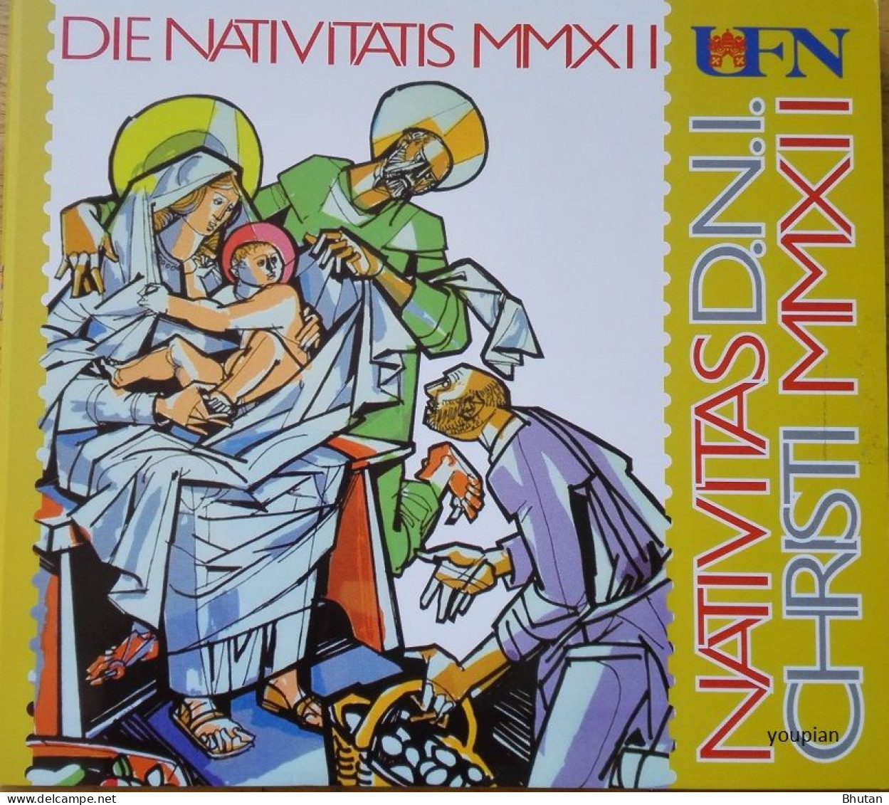 Vatican 2012, Christmas, CD With MNH Stamps Set - Neufs