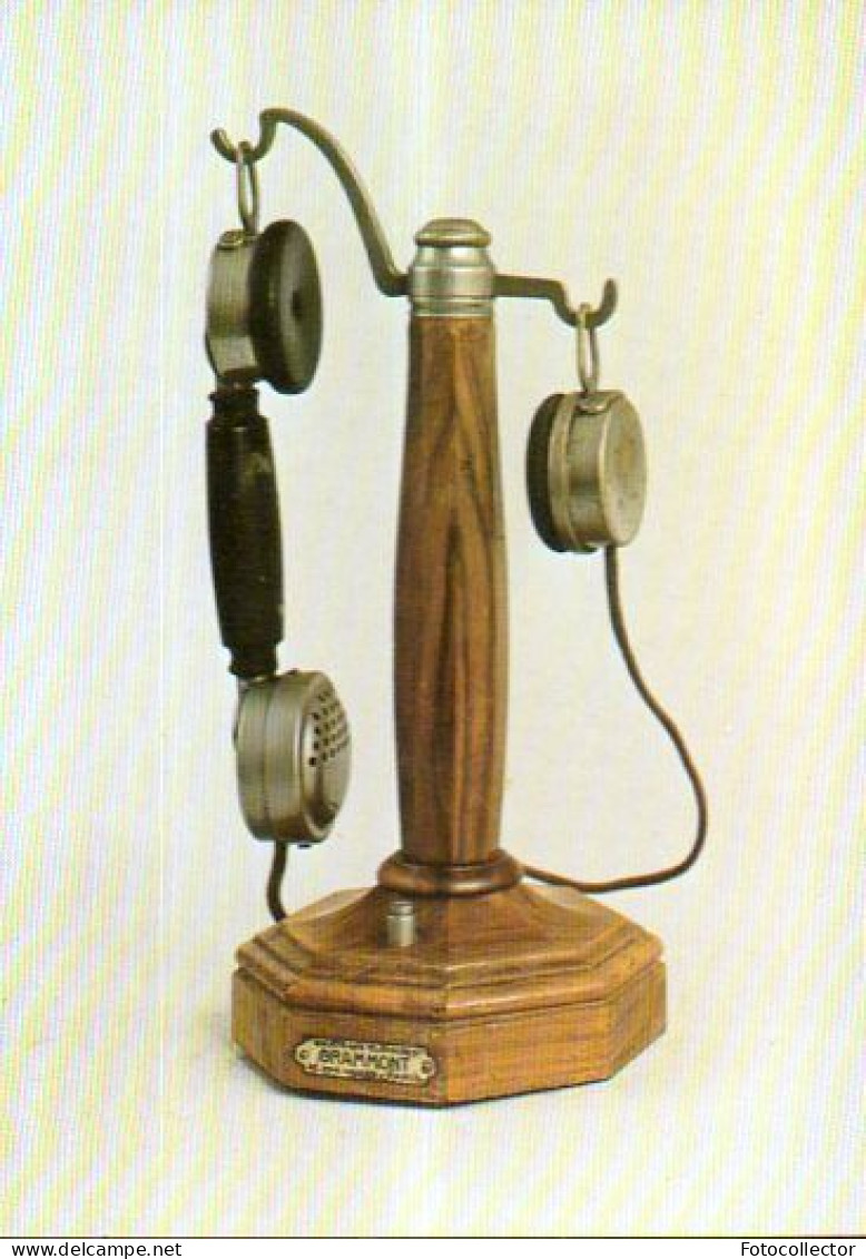 Cpm Collection Historique Des Telecom N°35 : Poste Mobile Grammont 1920 (téléphone) - Telefoontechniek