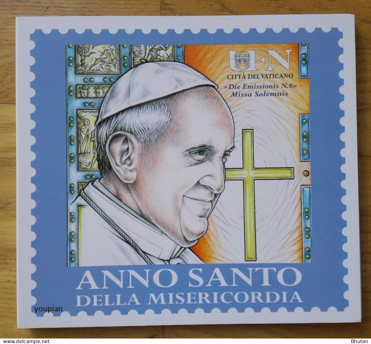 Vatican 2015, The Beginning Of The Holy Year Of Mercy, CD With MNH Stamps Set - Unused Stamps