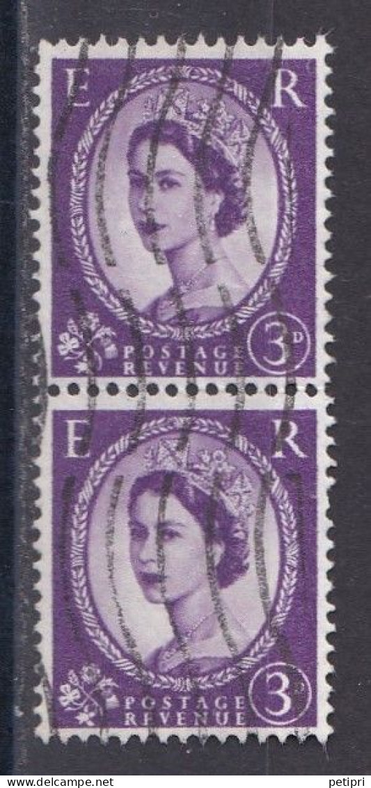 Grande Bretagne - 1952 - 1971 -  Elisabeth II -  Y&T N °  267  Paire  Oblitérée - Used Stamps