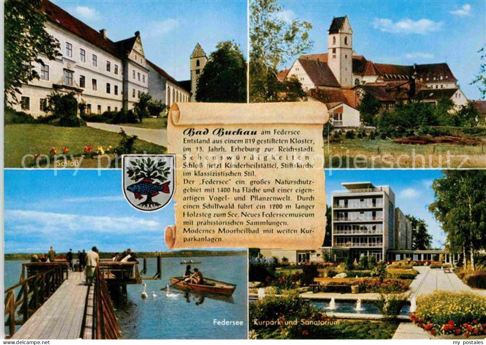 72904168 Bad Buchau Federsee Schloss Federsee Kurpark Sanatorium  Bad Buchau Fed - Bad Buchau