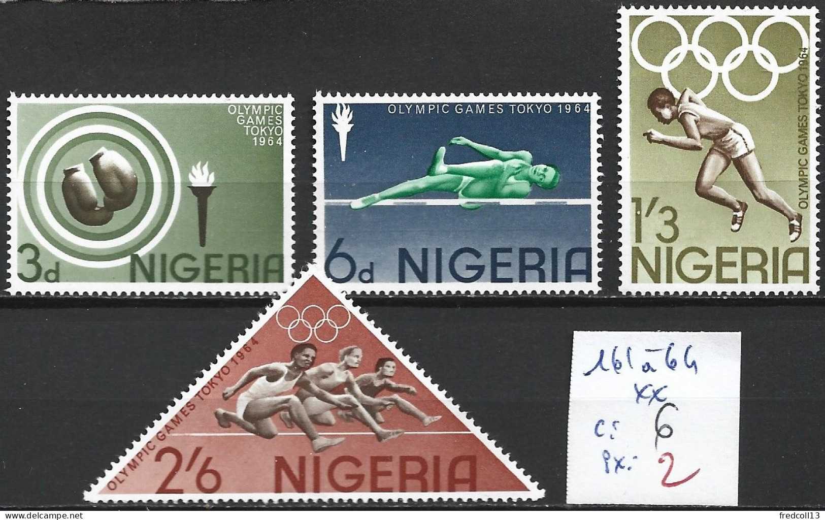 NIGERIA 161 à 64 ** Côte 6 € - Nigeria (1961-...)