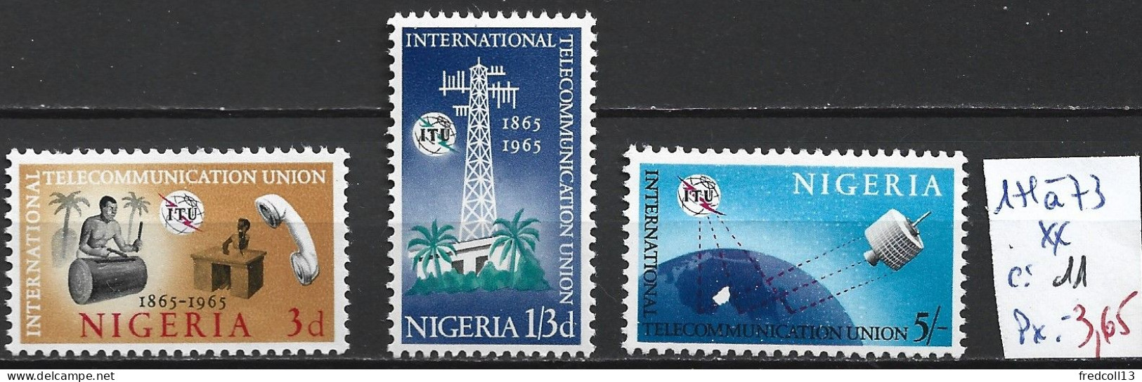 NIGERIA 171 à 73 ** Côte 11 € - Nigeria (1961-...)