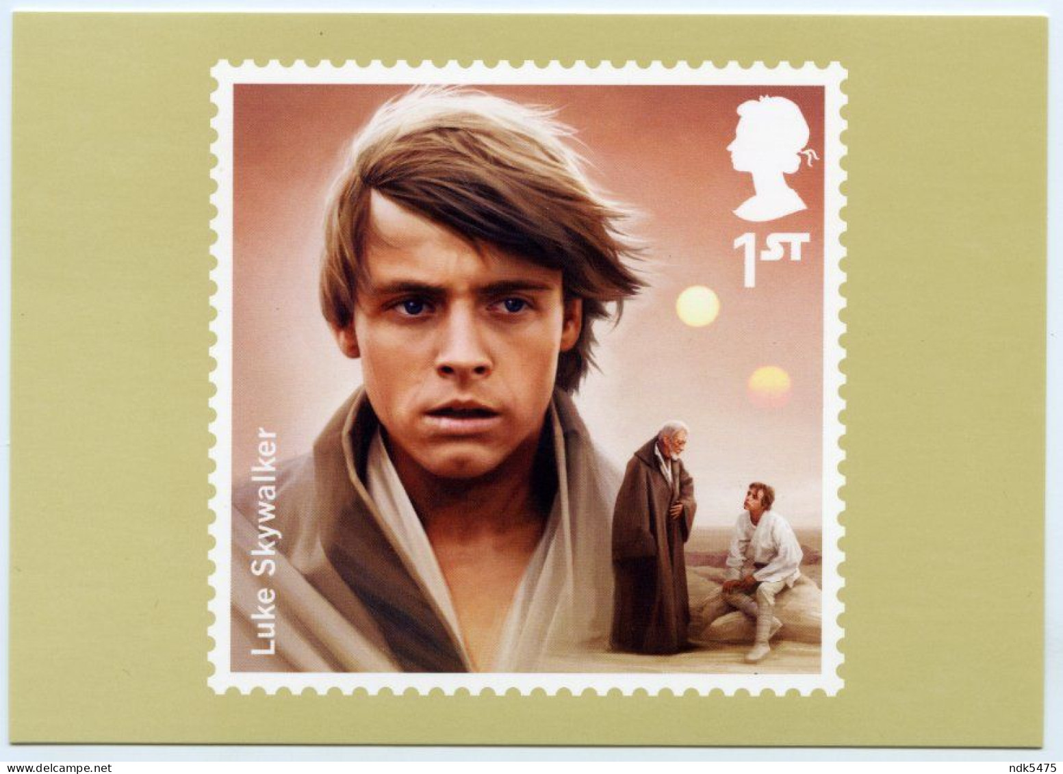 ROYAL MAIL : STAR WARS, 2015 : SET OF 6  (10 X 15cms Approx.) - PHQ Cards