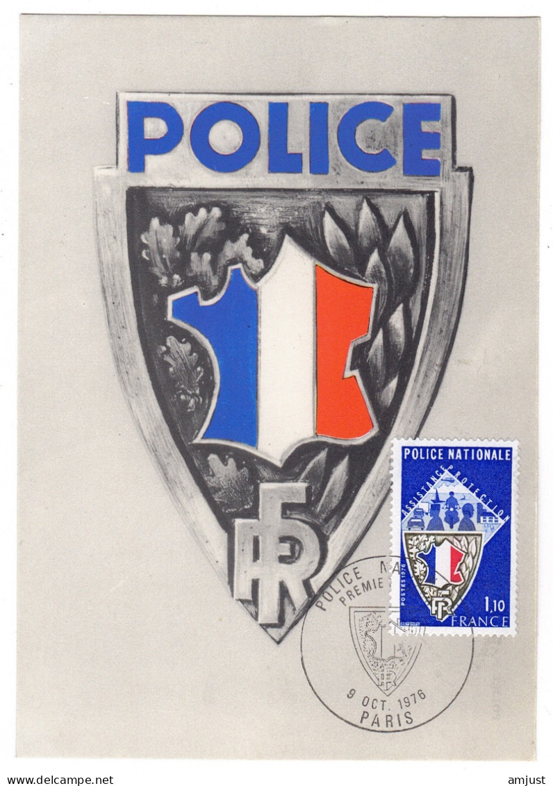 Police // Police , Carte Maximum - Polizei - Gendarmerie