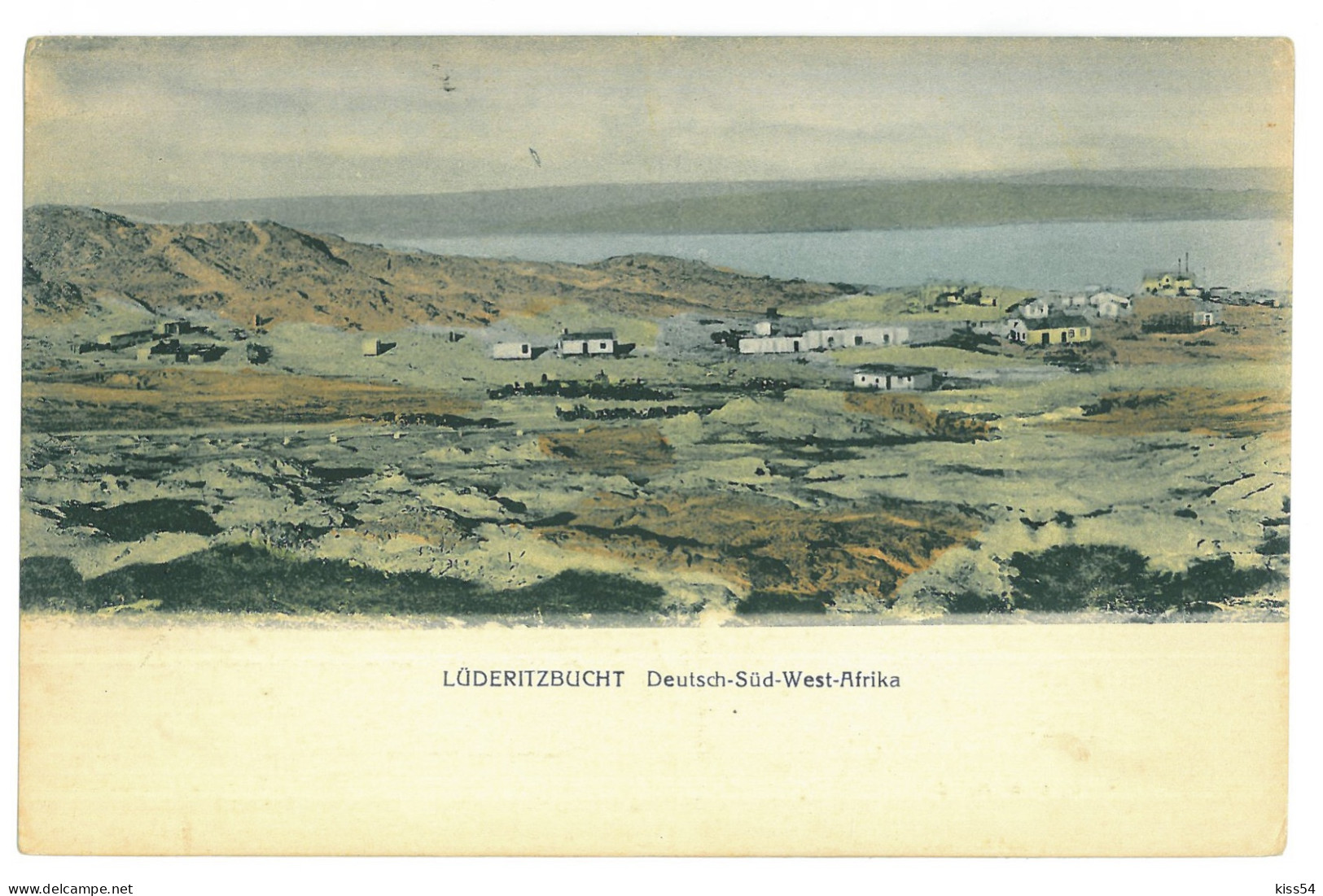 NAM 9 - 23801 LUDERITZ, Harbor, Panorama, D.S.W. Afrika, Namibia - Old Postcard - Unused - Namibia