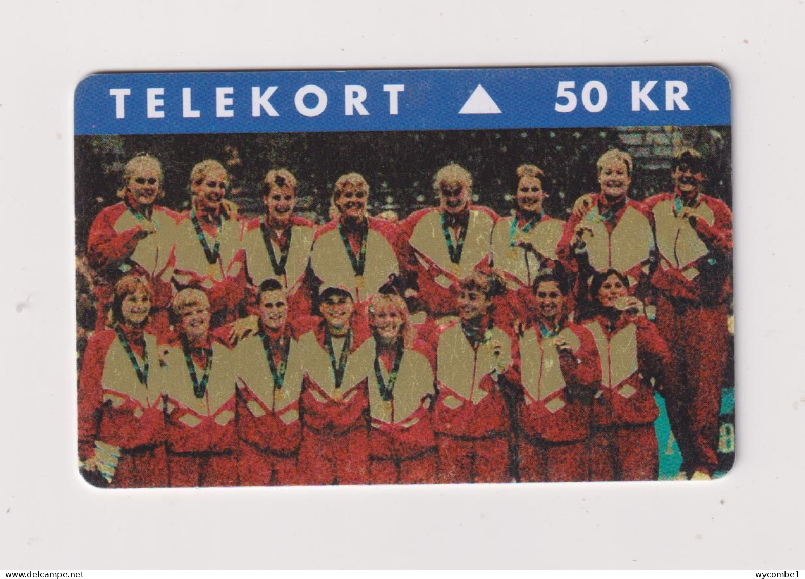 DENMARK  - Medal Winners  Magnetic Phonecard - Dinamarca