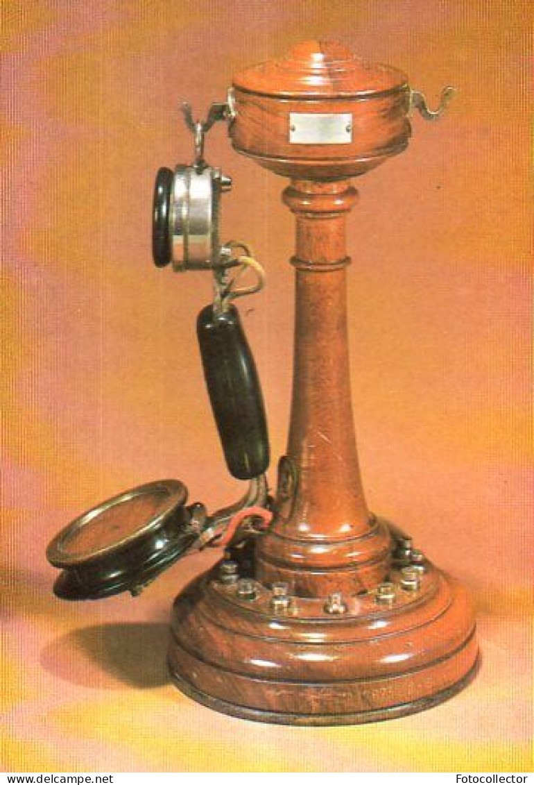 Cpm Collection Historique Des Telecom N°39 : Poste Mobile Milde 1893 (téléphone) - Téléphonie