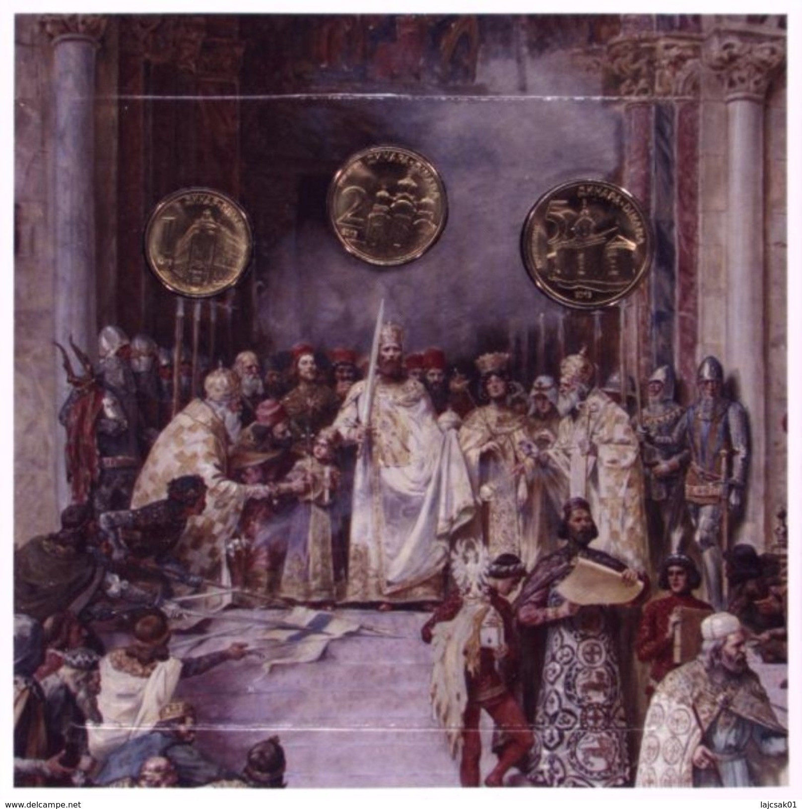 Serbia 2016. Mint Set 670 Years Since Coronation Of Emperor Dusan - Serbien
