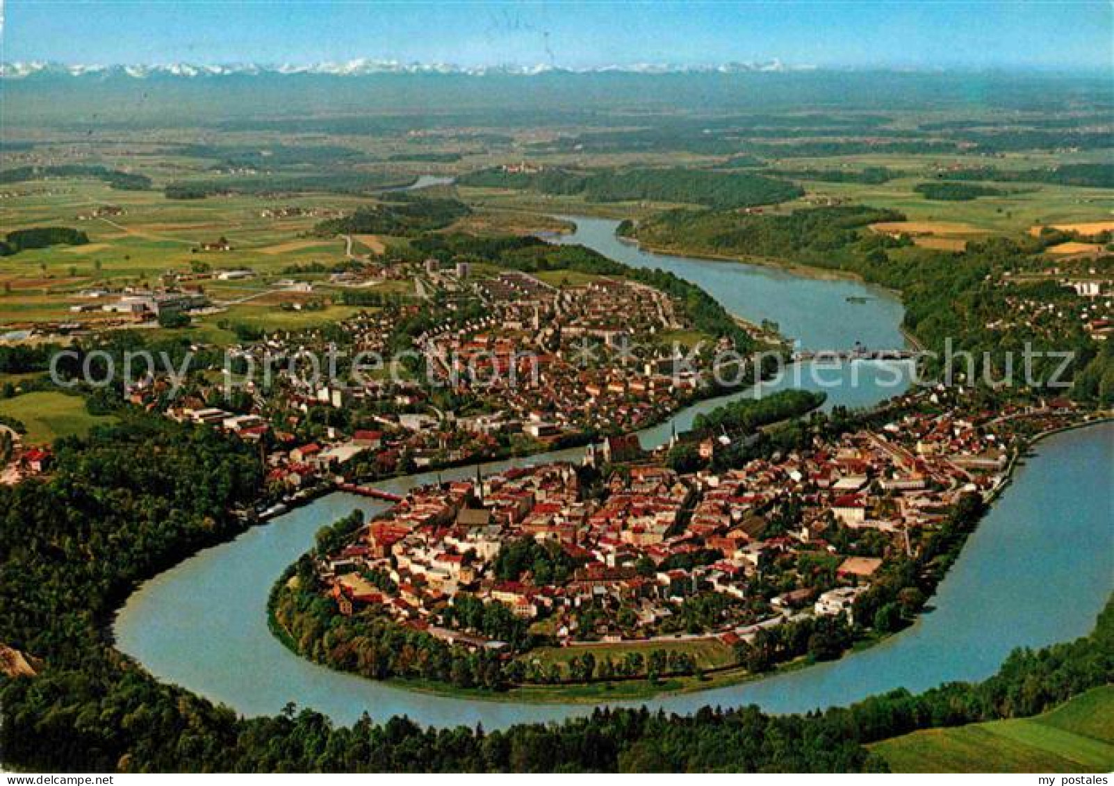 72902935 Wasserburg Inn Fliegeraufnahme Wasserburg - Wasserburg (Inn)