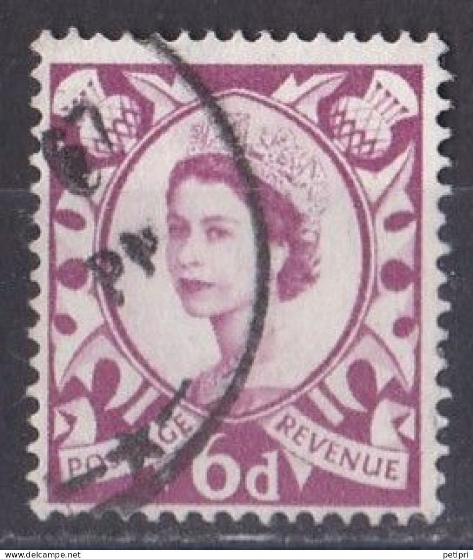 Grande Bretagne - 1952 - 1971 -  Elisabeth II -  Y&T N °  319  Oblitéré - Usados