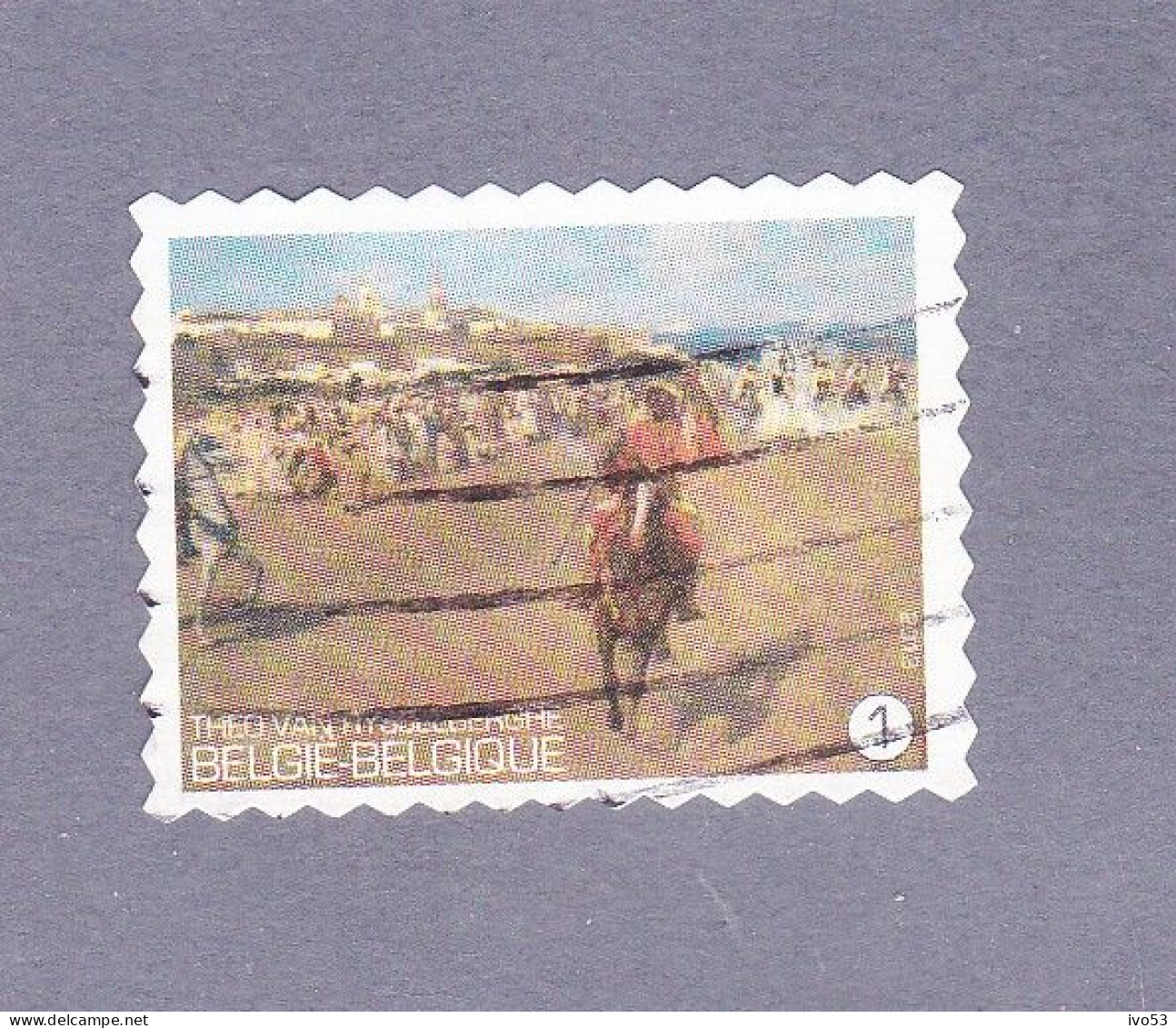 2013 Nr 4326 Gestempeld,zegel Uit Boekje B138.Kunst.Théo Van Rysselberghe. - Used Stamps