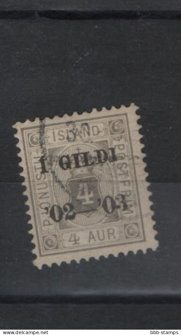 Island Michel Cat.No. Service Used  11 (1) - Dienstzegels