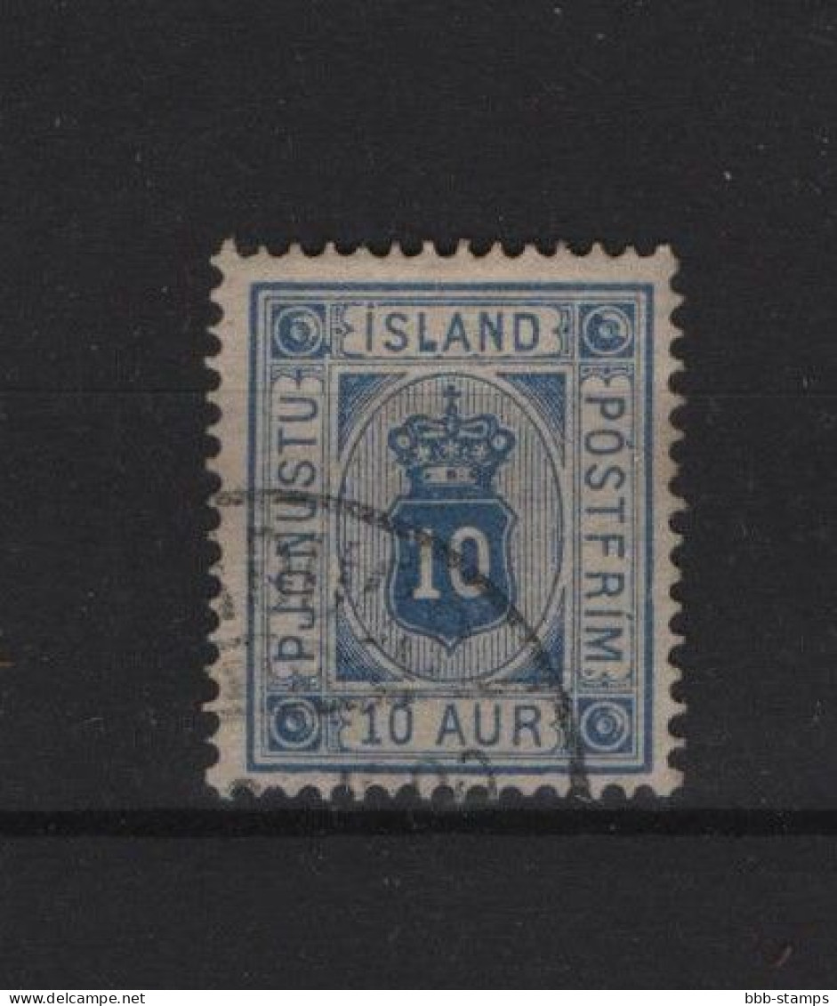 Island Michel Cat.No. Service Used  5 (2) - Dienstmarken