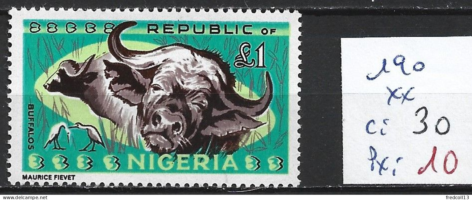 NIGERIA 190 ** Côte 30 € - Nigeria (1961-...)