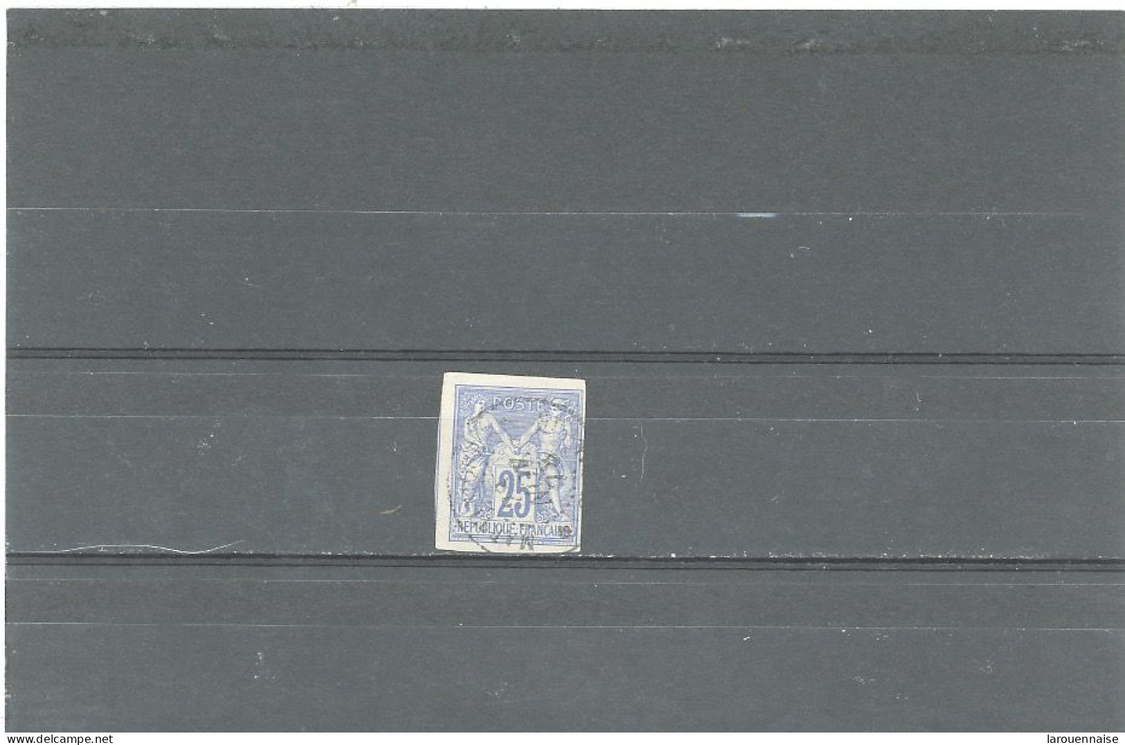 MARTINIQUE -COLONIES GÉNÉRALES-N°36 TYPE SAGE 25c OUTREMER TTB -Obl CàD(Léger)MARTINIQUE /*(LAMENT)IN* 28 NOV 78 - Used Stamps