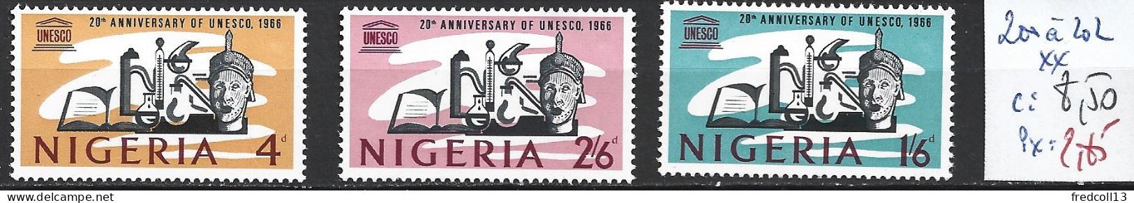 NIGERIA 200 à 202 ** Côte 8.50 € - Nigeria (1961-...)