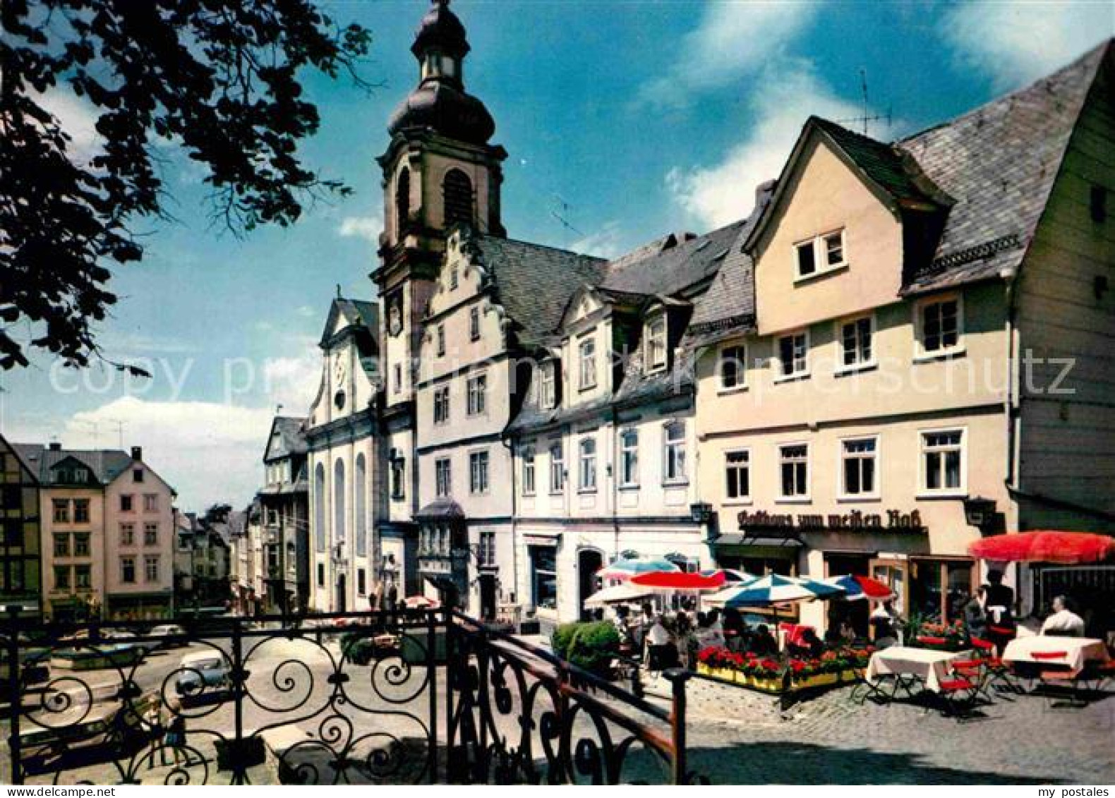 72901428 Hachenburg Westerwald Alter Markt  Hachenburg - Hachenburg